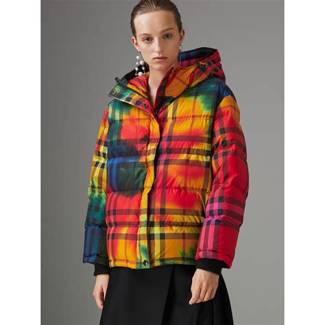 burberry tie dye puffer